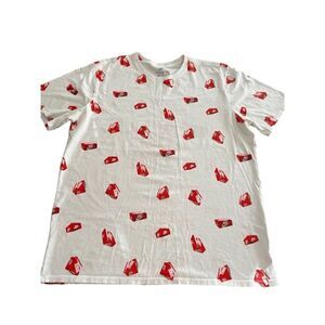 Nike box print Short Sleeve Dri fit T-Shirt Size XL